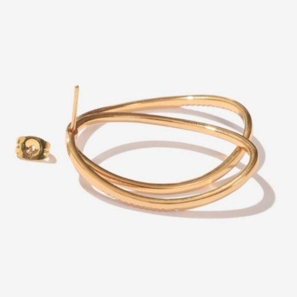 Adornmonde Lamont Gold Earrings - Picture 3 of 5